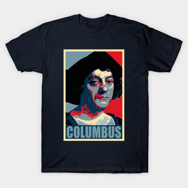 Columbus T-Shirt by Nerd_art